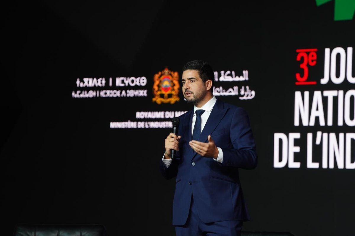 Mohamed El Yacoubi lors de la 3e Journée Nationale de l’Industrie